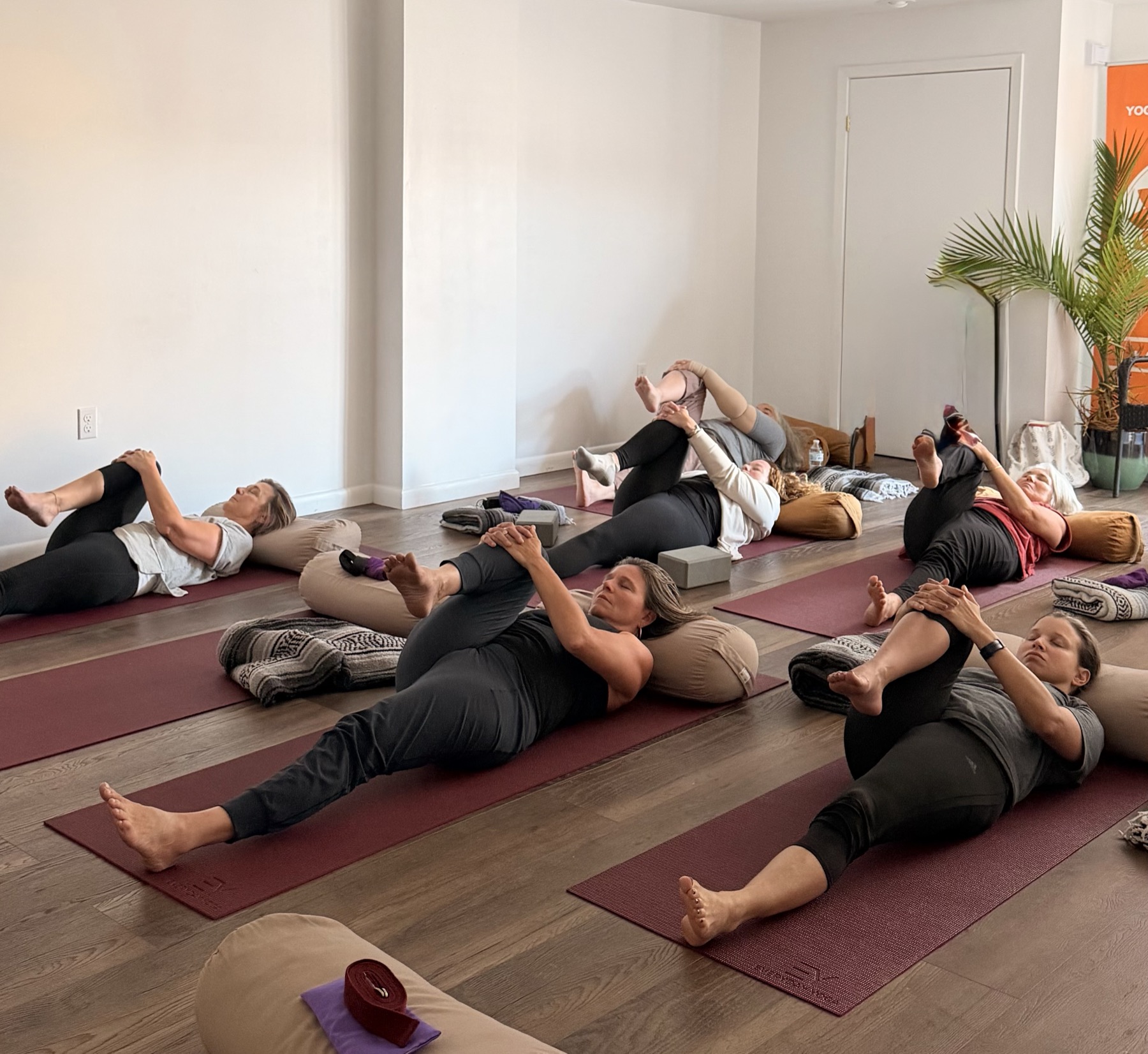 Kaiut Yoga class in session
